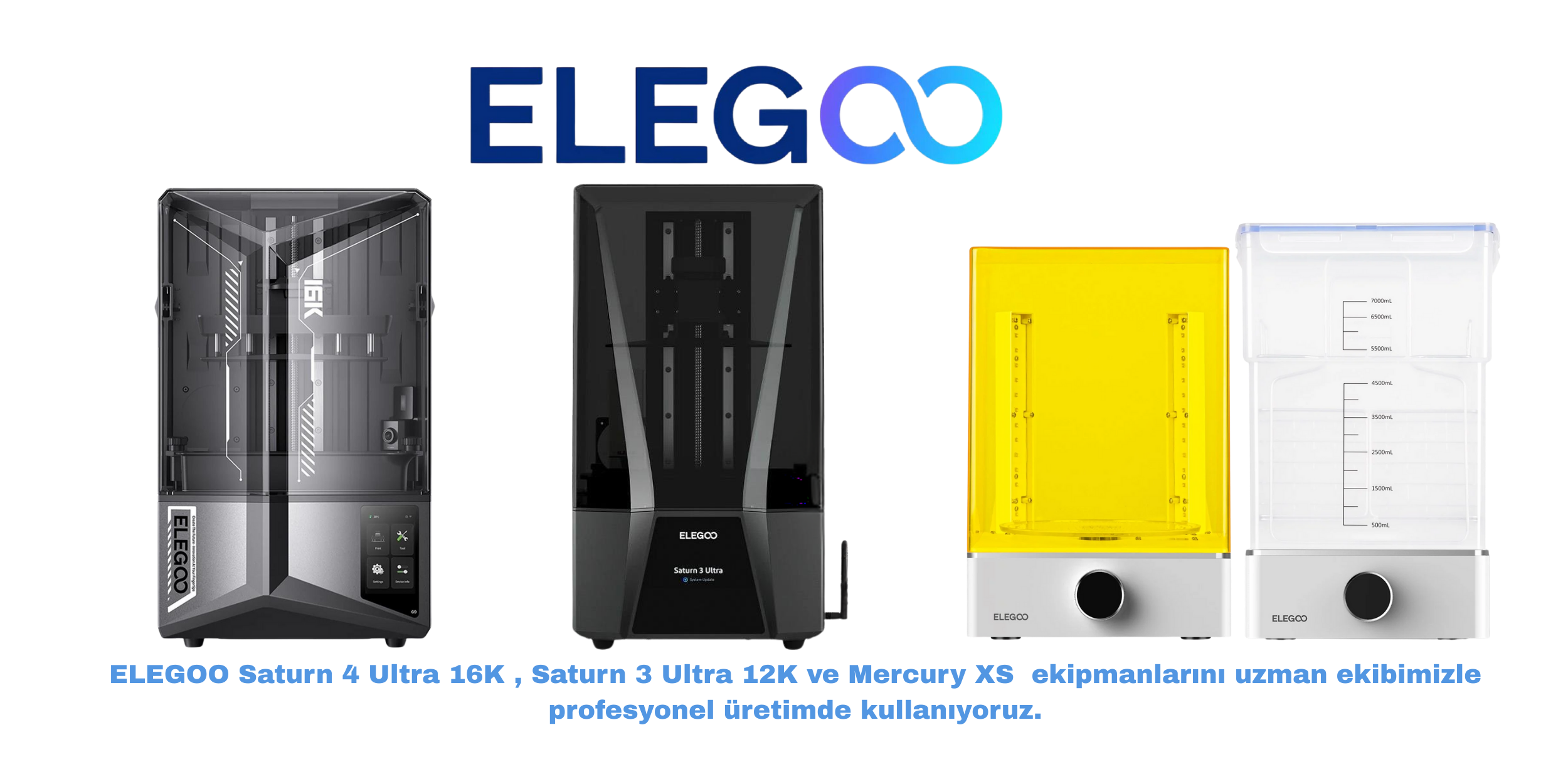 ELEGOO Reçine Baskı Sistemleri